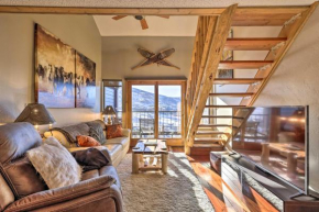 Steamboat Ski Getaway with Balcony, Views and Hot Tub! Steamboat Springs